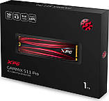 SSD накопичувач Adata XPG Gammix S11 Pro 1 TB (AGAMMIXS11P-1TT-C), фото 5