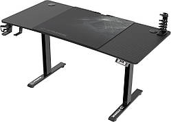 Геймерський ігровий стіл Ultradesk Level V2 (UDESK-LVA-BB)