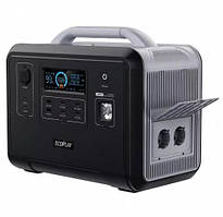 Зарядна станція Ecoplay P1201 1200w/1248wh LifePo4 Power Bank Type-C/USB/DC/AC black