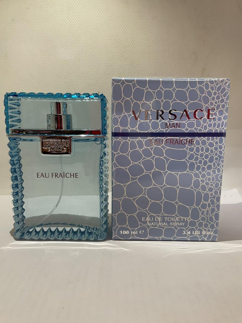 Мужская туалетная вода Versace Man Eau Fraiche (Версаче Мен Фреш) 100 мл - фото 1 - id-p284537743