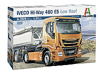 Сборная модель грузовика Italeri 3928 IVECO HI-WAY 480 E5 LOW ROOF 1/24