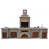 Бетонний стіл-мийка «Манчестер» з фасадом, фото 3