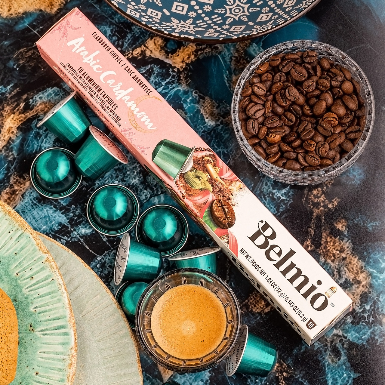 Nespresso® капсулы Belmio Arabic Cardamom (центральним акцентом є кардамон)