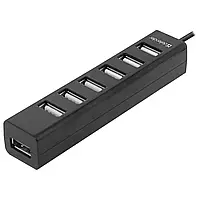 USB Hub Defender Quadro Swift 7-port USB2.0 пассивный, черный