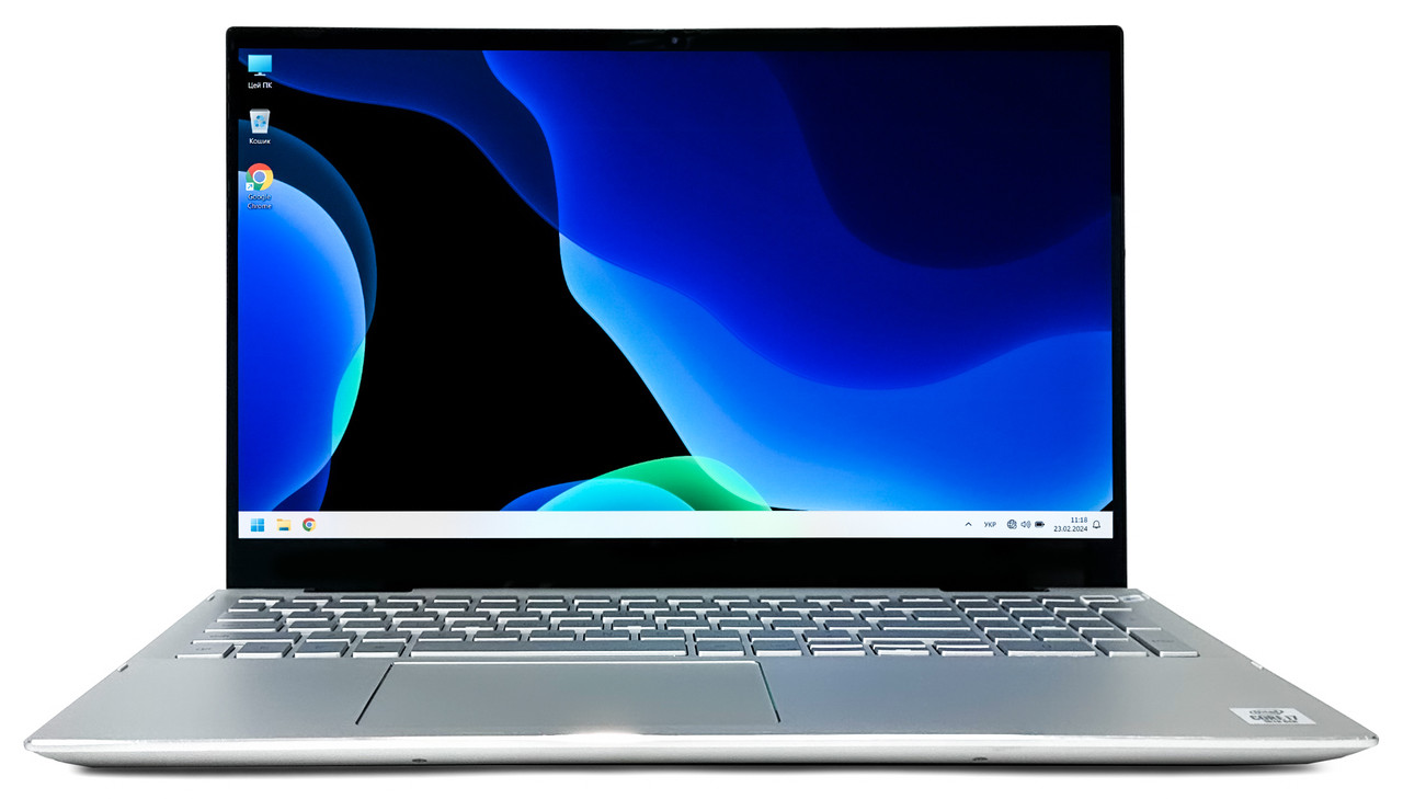 Ноутбук Dell Inspiron 7500 2-in-1: Core i7-1065G7 / RAM 16 ГБ / SSD 512 ГБ / Intel Iris Plus / 15.6" Сенсорний