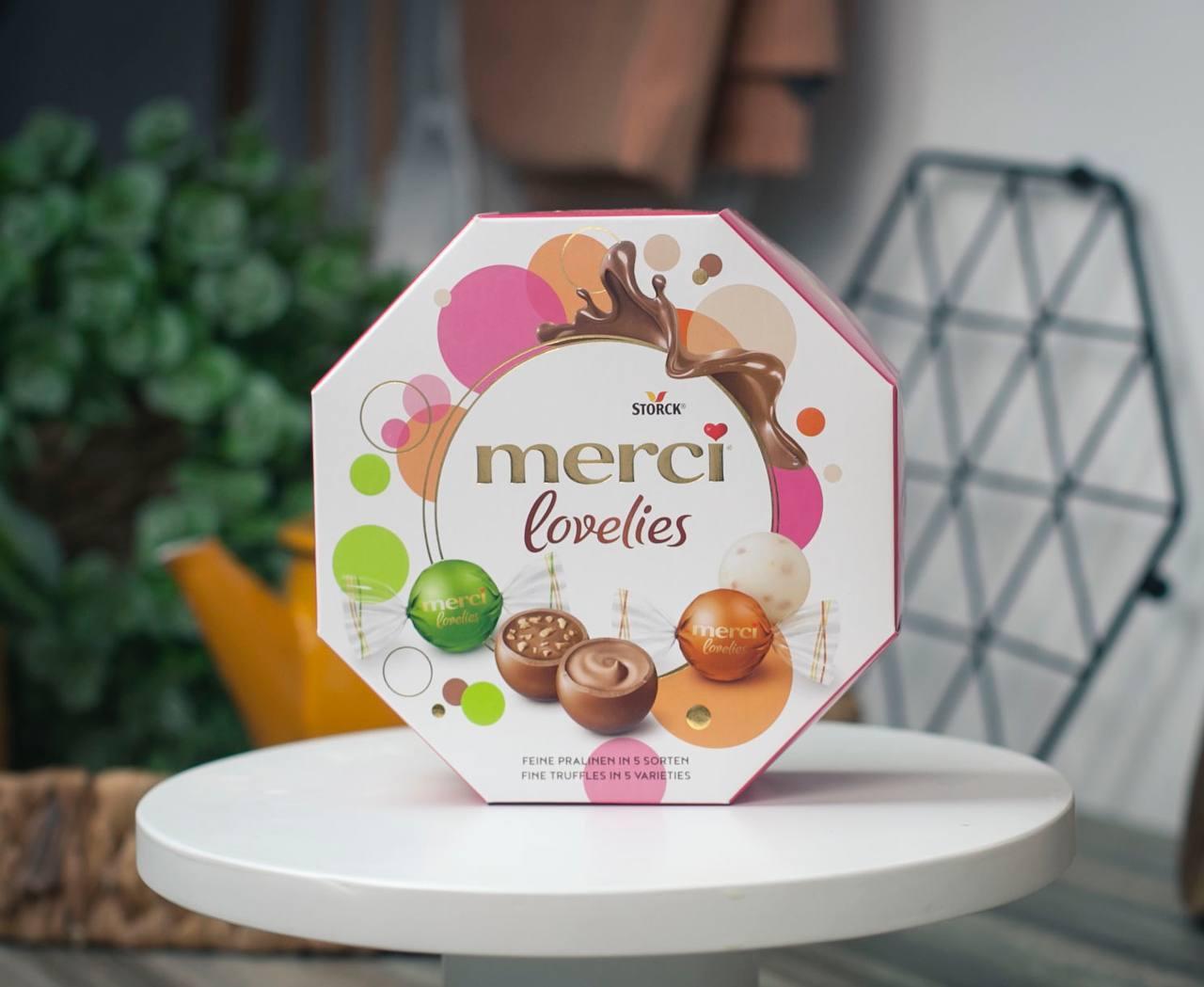 Цукерки Merci Lovelies 185г. Німеччина