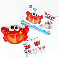 Краб детская игрушка для ванны Bubble Crab музыкальная игрушка-генератор пены на присосках Краб пузырь
