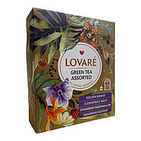 Чай Lovare Набор 4*8 (32 шт) Зеленый Ассорти