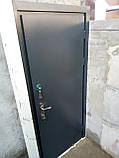 Вхідні двері Метал/Метал Антрацит Ваш ВиД Рал 7024 860/960х2050х80 Ліве/Праве, фото 5