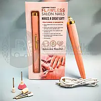 Фрезер для маникюра usb Flawless Salon Nails, фреза для маникюра и педикюра, аппарат для маникюра дома, si