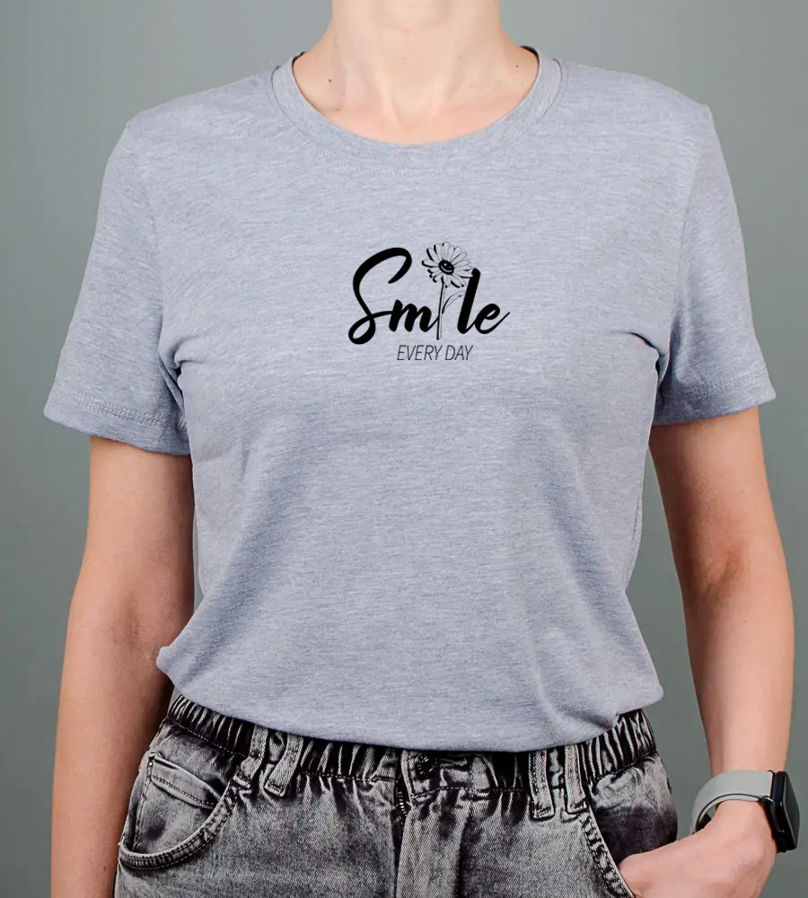 Футболка жіноча Smile 2471ж (Уп.4шт M-XXL), Св.Сірий меланж