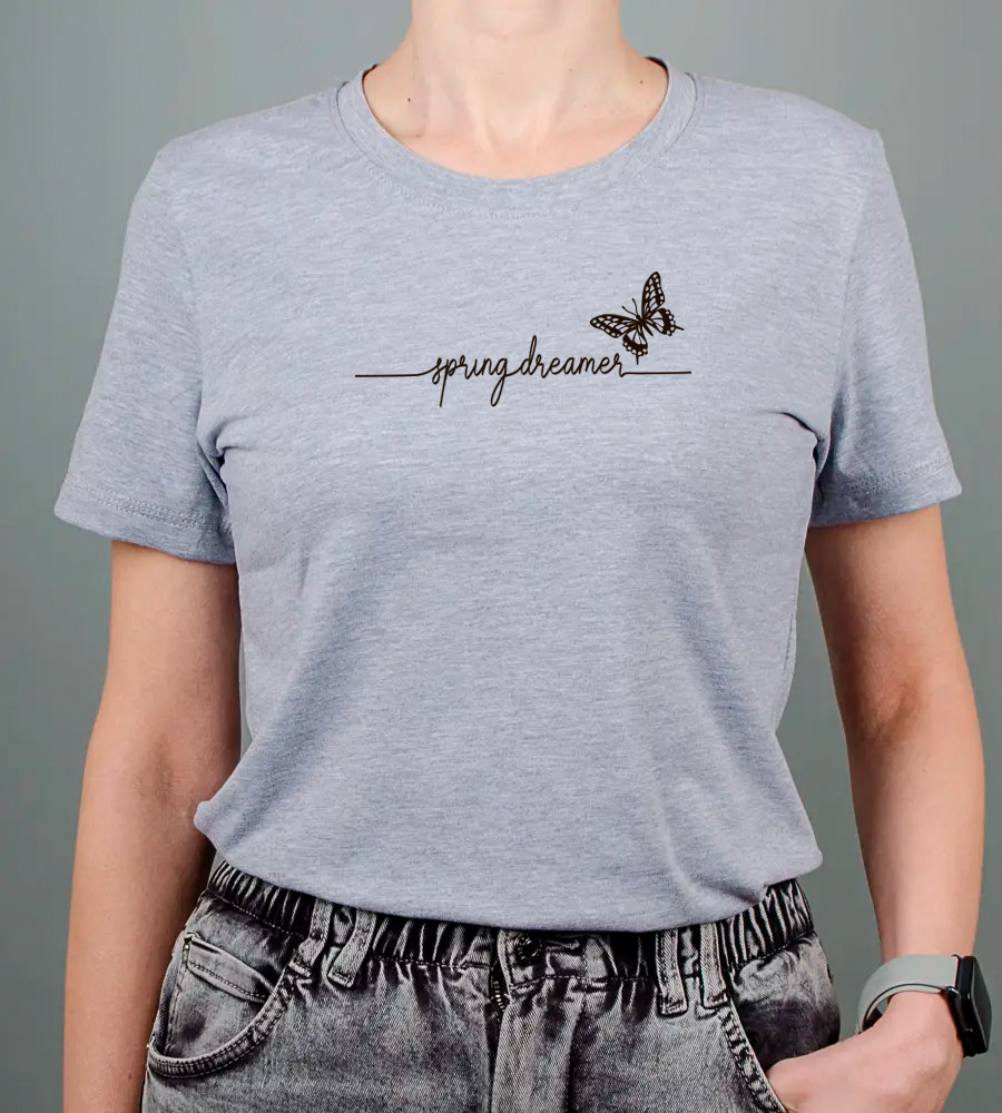 Футболка жіноча Spring Dreamer 2472ж (Уп.4шт M-XXL), Св.Сірий меланж