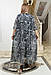Турецьке літнє жіноче плаття великих розмірів 54-66, фото 2