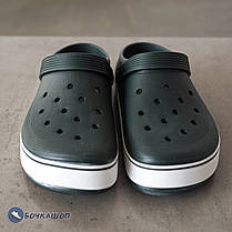 Чоловічі крокси кольору хакі, фото 4