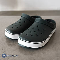 Чоловічі крокси кольору хакі, фото 5