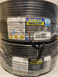 Кабель провід ПВС 2х1.5 мідний круглий чорний, повноцінний Одеса Каблекс (бухта 100м), фото 2