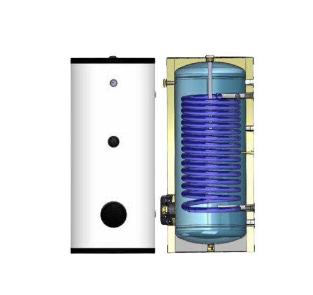 Бак запаса гарячей воды MYCOND для систем ГВС МHWТ 300 НР, бойлер к тепловым насосам на 300 литров - фото 3 - id-p2125878768