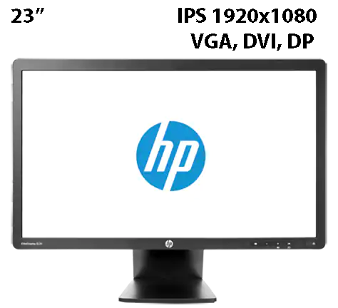 Монітор 23" HP EliteDisplay E231/IPS 1920x1080 Full HD/ VGA, DVI, DP Б/В