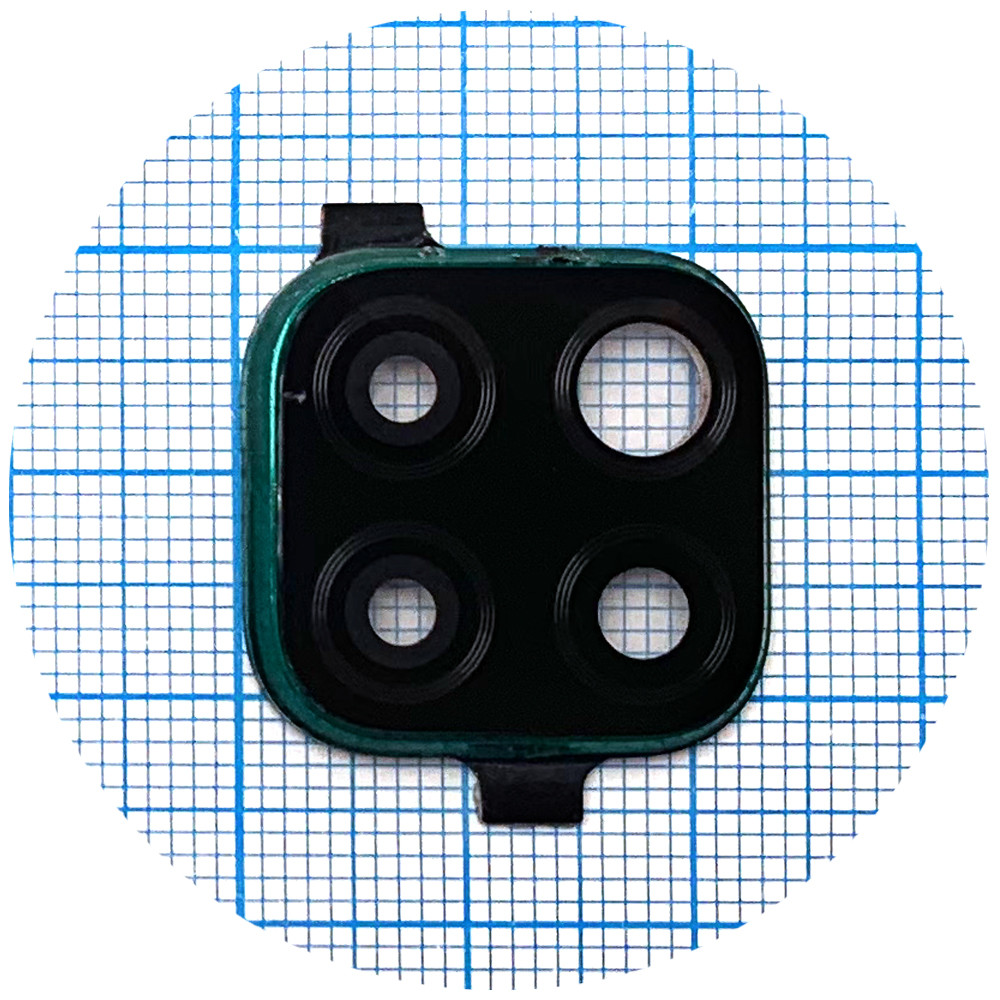 Скло камери Huawei P40 Lite JNY-LX1 (зелене у рамці), фото 1