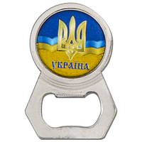 Магніт-відкривачка Герб України круглий GP-UK-MM-018-3