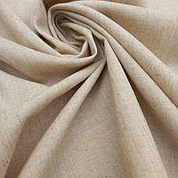 Льняна нефарбована тканина з додаванням віскози (шир. 142 см)