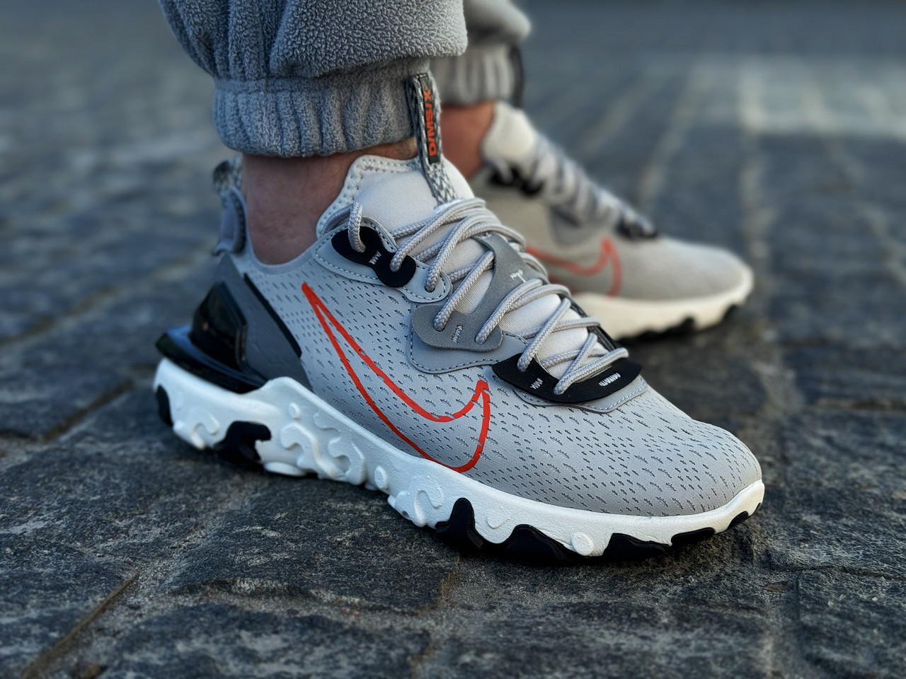 Кроссовки мужские Nike React Vision Sc Fog Team Grey / DR8611-001