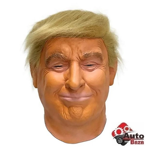 Маска з латексу Трампа реалістична для вечірок і косплея, маска для обличчя для Хеллоуїна