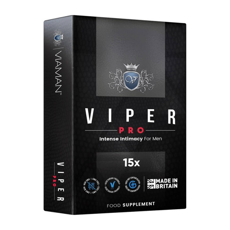 Препарат для чоловічої сили Viaman Viper Pro, 15 шт.
