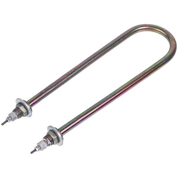 Тен для нагріву води 1000W 220V (оцинкована сталь) L=225mm M14 (прямий)
