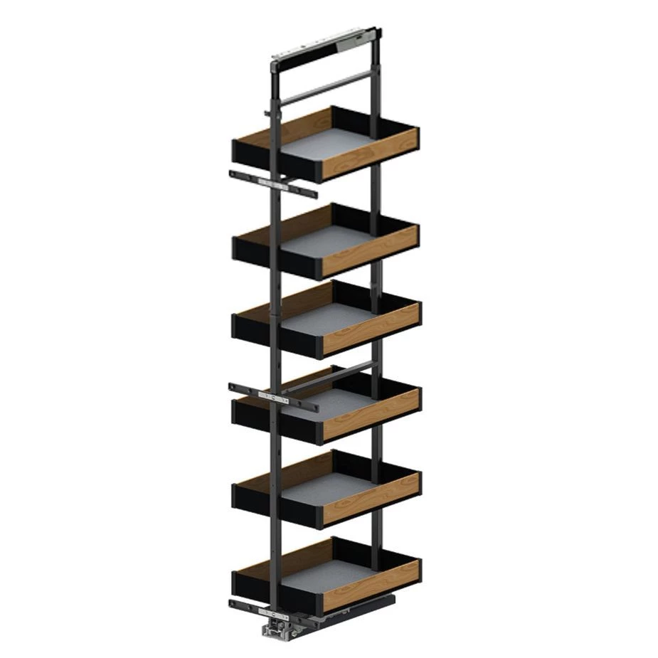 Карго - 40 REJS MAXIMA PURO графіт/дерево 6 полиць 1900-2100 мм (без направляючих), фото 1