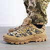 Тактичні чоловічі кросівки на весну з якісної еко шкіри, фото 6