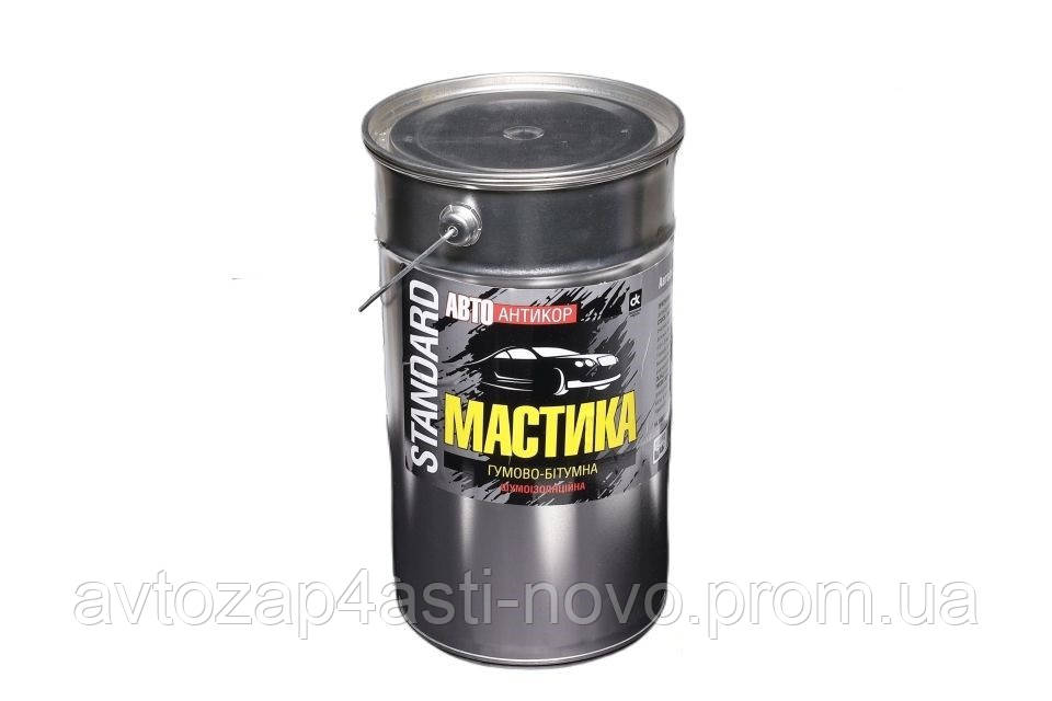 Мастика Автоантикор (Резино-бітум) 4кг STANDARD