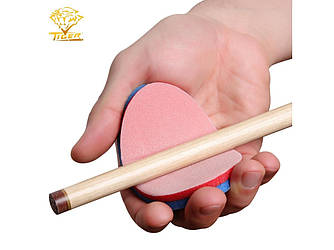 Губка для чищення та полірування кия Tiger Shaft Smoother & Burnisher США, Губка для догляду за більярдним києм