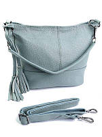 Жіноча шкіряна сумка 562 Light Blue,Купити жіночі сумки гуртом і в роздріб із натуральної шкіри в Україні