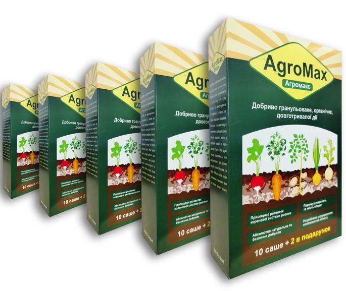 AGROMAX комплект - Добриво в саше (Агромакс) 60 саше