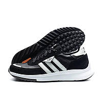 Мужские стильные кроссовки Adidas Black, мужские модные кроссовки, кроссовки для молодежи