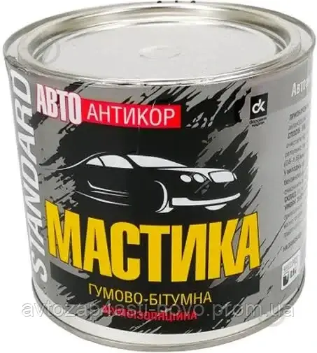 Мастика Автоантикор (Резино-бітум) 1.8 кг STANDARD