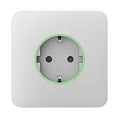 Передня панель Ajax SoloCover (type F) white для вбудованої розетки