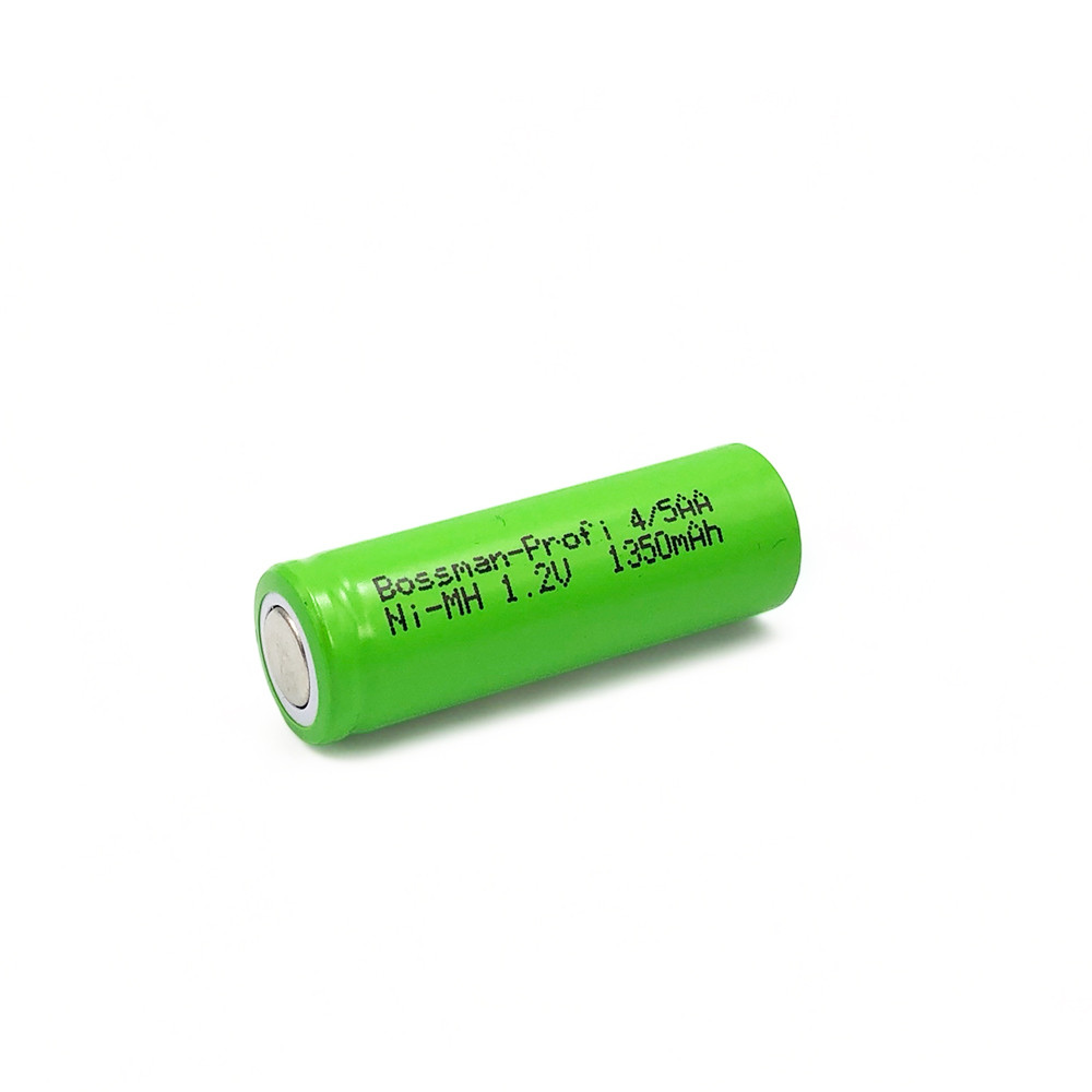 Промисловий Ni-Mh акумулятор 4/5 AA Bossman 1350mAh (1.2v) 1шт