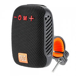 Портативна Bluetooth-колонка TG392 5W з велозміцненням радіо Чорна