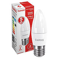 LED лампа VARGO C37 5W E27 665lm 4000K (V-110521)