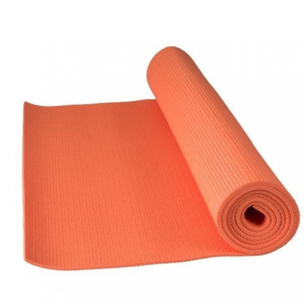 Килимок для йоги Power System Fitness Yoga Жовтогарячий 194324