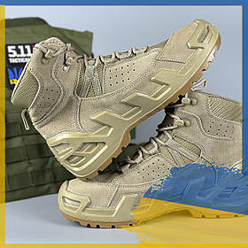 Тактичні берці АК ( 44 розмір) водовідштовхувальні військові демісезонні черевики койот