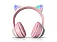 Навушники накладні Bluetooth Кошенятко з вушками AKZ-07 80шт 6775, фото 7