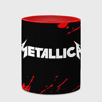 Кружка с принтом «Metallica Металлика» (цвет чашки на выбор)