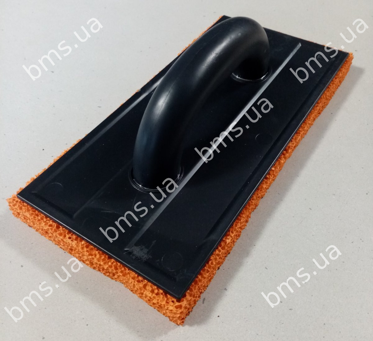 Терка губчата 140х280x20mm оранжева ECO