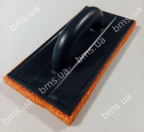 Терка губчата 140х280x20mm оранжева ECO, фото 1