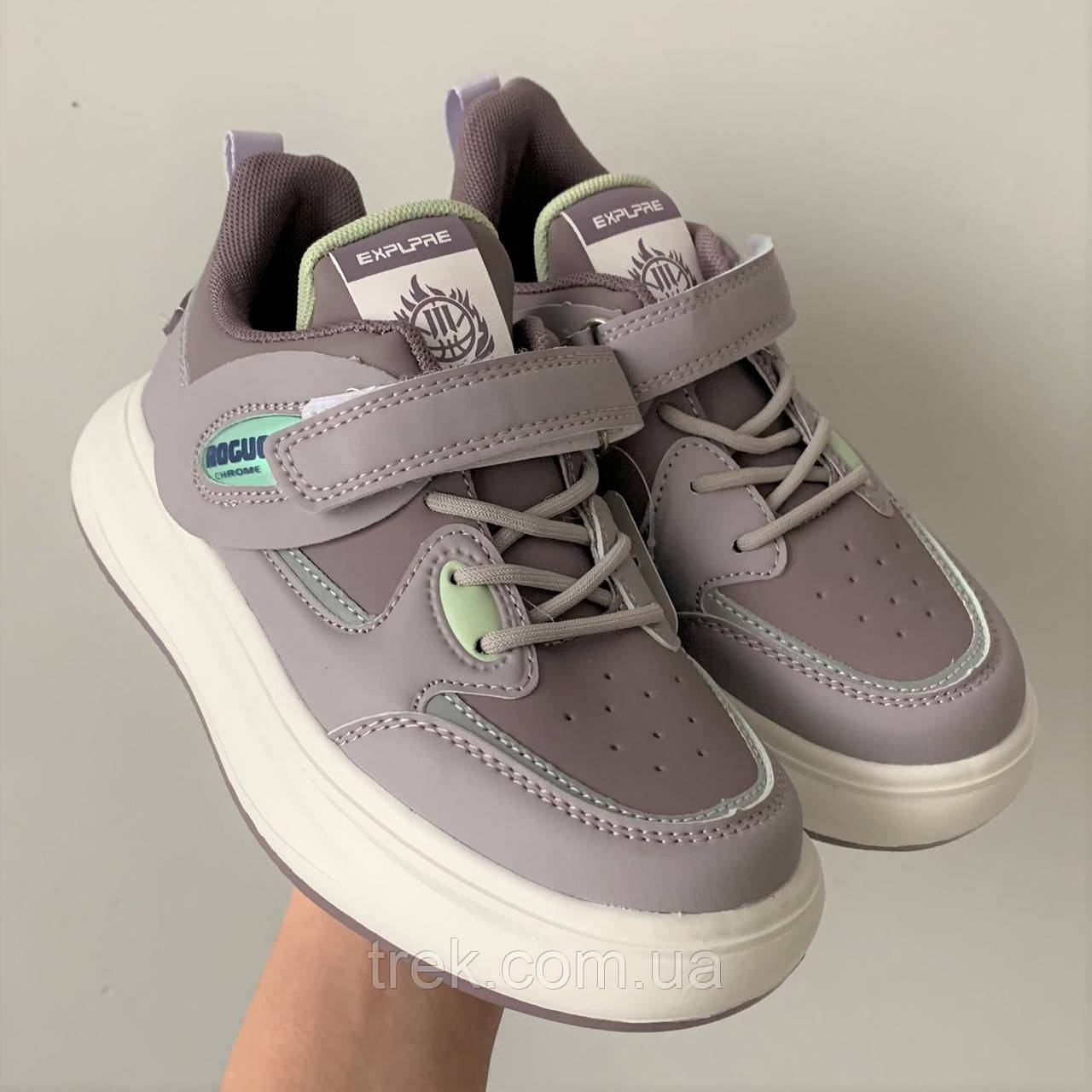 Кросівки дитячі сірі /30639/ 32р, фото 1