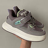 Кросівки дитячі сірі /30639/ 32р, фото 2