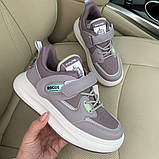 Кросівки дитячі сірі /30639/ 32р, фото 3